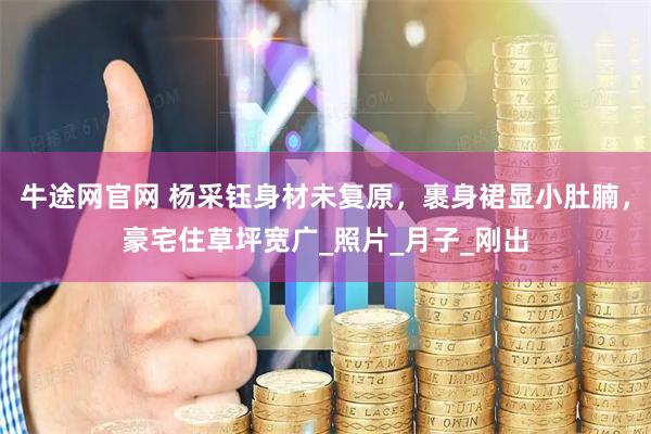 牛途網(wǎng)官網(wǎng) 楊采鈺身材未復(fù)原，裹身裙顯小肚腩，豪宅住草坪寬廣_照片_月子_剛出
